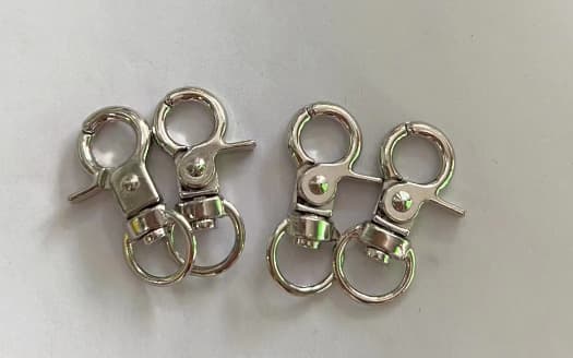 Zinc Alloy Swivel Eye Snap Hook