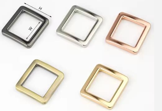 Metal Rectangle Ring