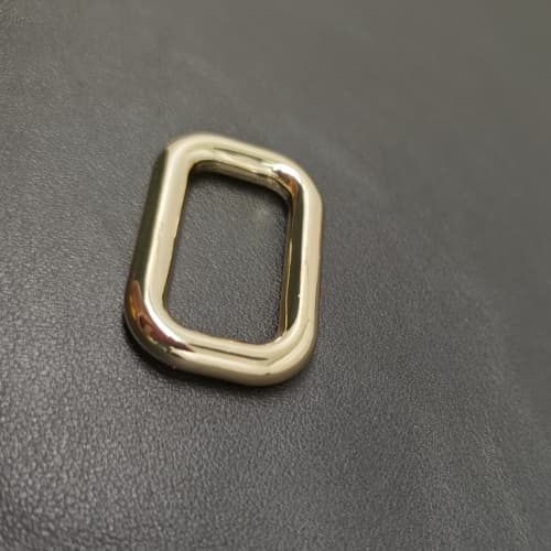 Metal Ring Buckle 25mm In Light Gold For Bag