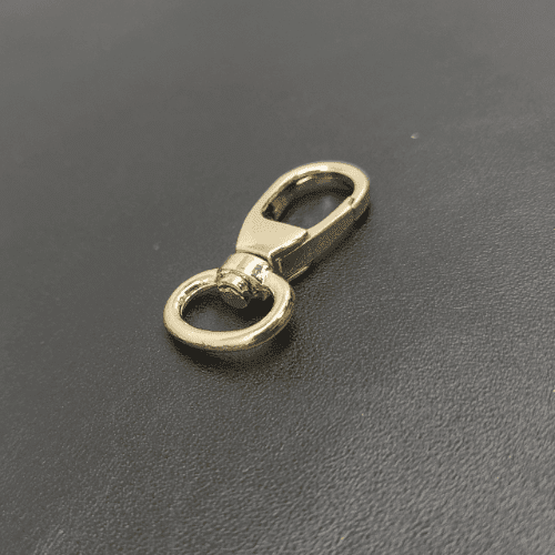 Metal Snap Hook 13mm In Light Gold For Bag Hardware