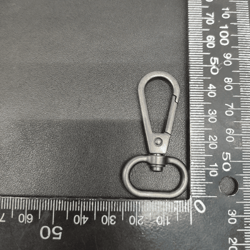 Metal Bag Snap Hook 20mm In Antique Sliver For Bag Hardware