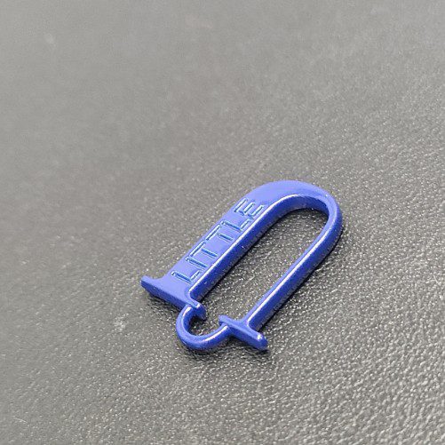 Metal Tag Logo Design Fashion In Colorfull For Bag Hardware