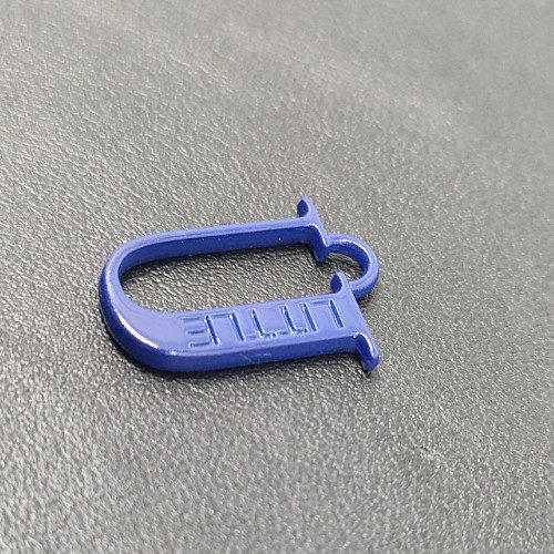 Metal Tag Logo Design Fashion In Colorfull For Bag Hardware