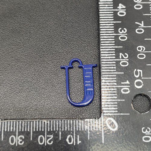 Metal Tag Logo Design Fashion In Colorfull For Bag Hardware