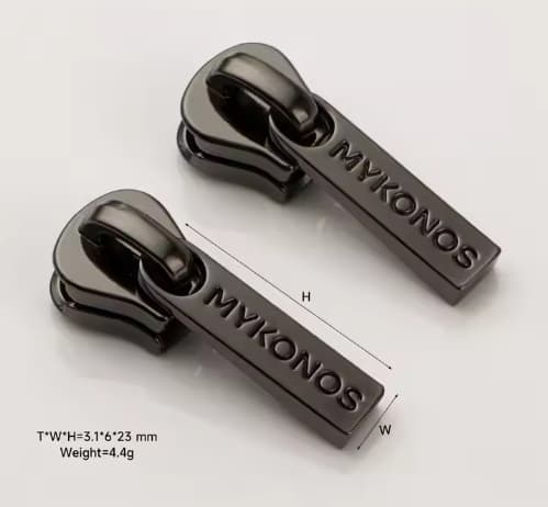 Bag Designer Metal Zipper Puller