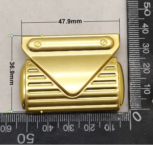 Metal Push and Turn Lock