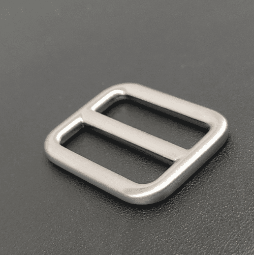 Adjustment Buckle 25mm In Shiny Nickle for Handbag