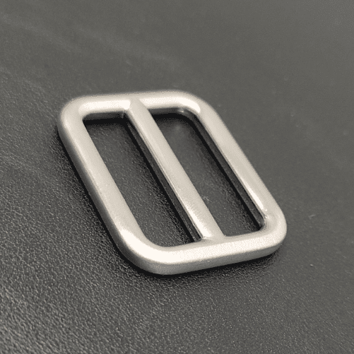Adjustment Buckle 25mm In Shiny Nickle for Handbag