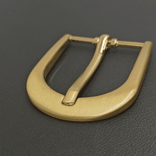 Belt Buckle 25mm In Brushed Gold For Bag Hardware
