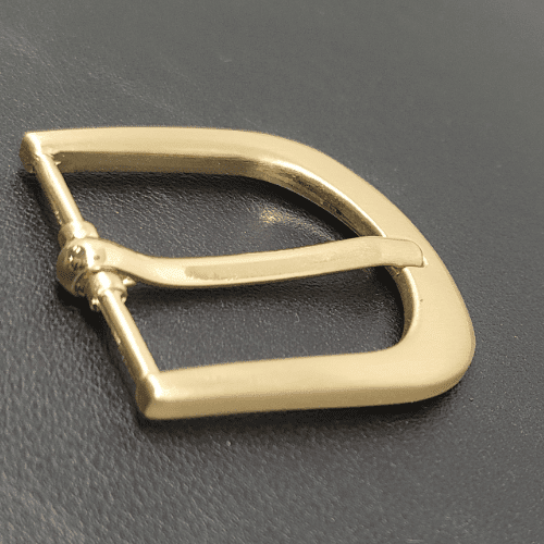 Belt Buckle 25mm In Brushed Gold For Bag Hardware
