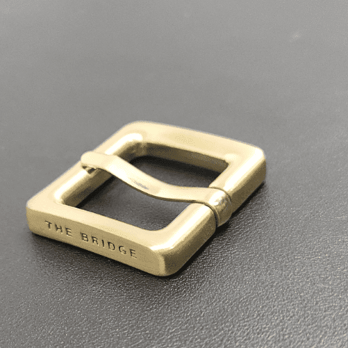 Metal Bag Buckle 20mm In Brushed Gold For Bag