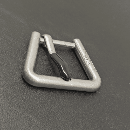 Webbing Pin Buckle 18mm In Matt Sliver For Bag
