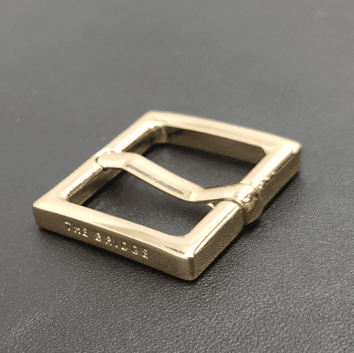 Metal Pin Buckle 25mm In Light Gold For Bag