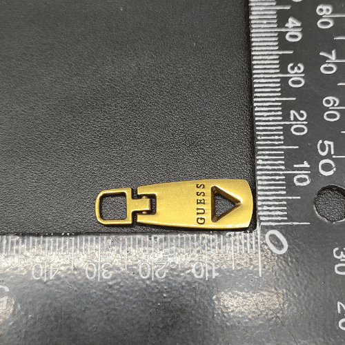 Metal Zipper Puller Mold Free Blank In Antique Gold For Bag