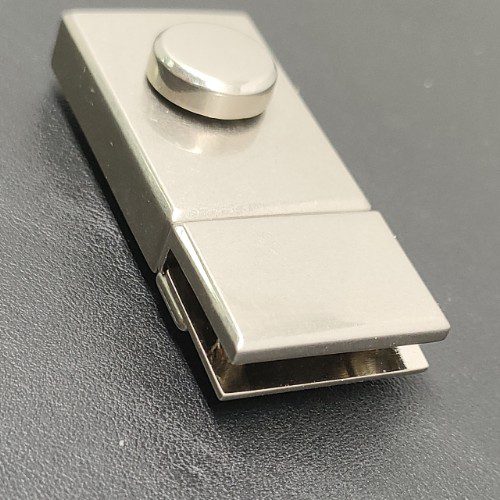 Metal Lock Free Design In Antique Sliver For Bag
