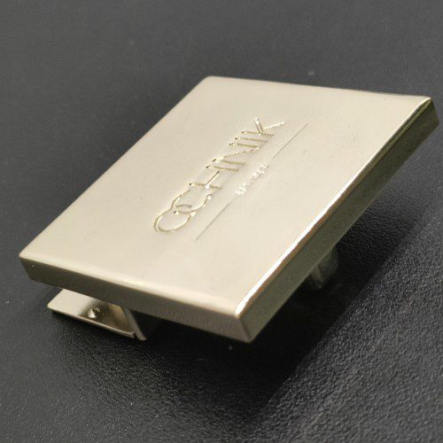 Leather Bag Lock In Light Gold For Bag