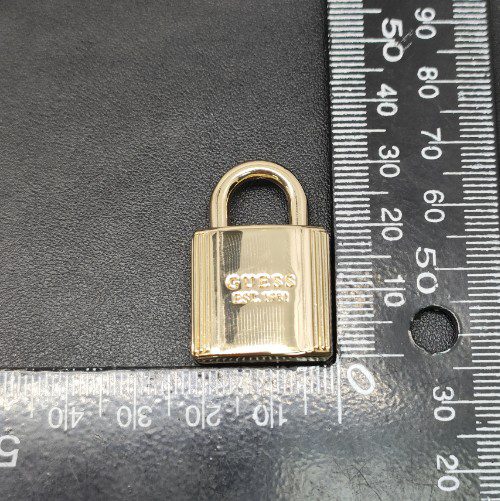 Hardware Bag Lock In Light Gold For Bag