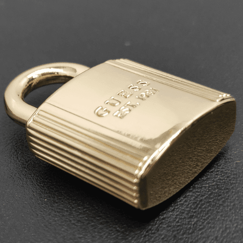 Hardware Bag Lock In Light Gold For Bag