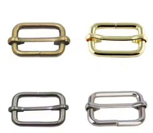 Factory Wholesale Custom Adjustable Buckle Slider Buckles for Bags Belts Metal Bag Hardware Adjustment Buckle
