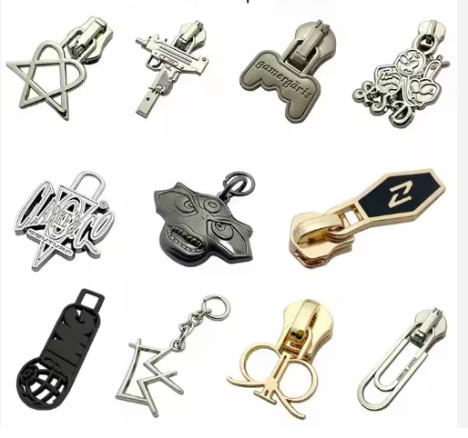 Garment Bags Metal Zipper Puller Slider Custom Zipper Puller