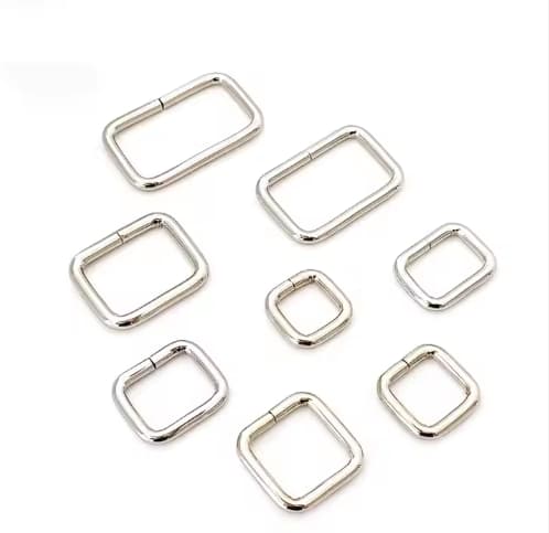 Deepeel F4-5 Bag Parts & Accessories Handbag Hardware Backpack Strap Connector Clasp Square Ring Buckle