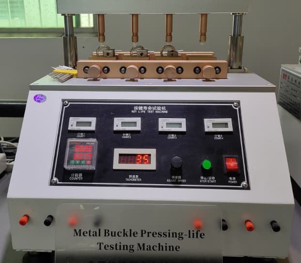Metal buckle Pressing-life testing Machine