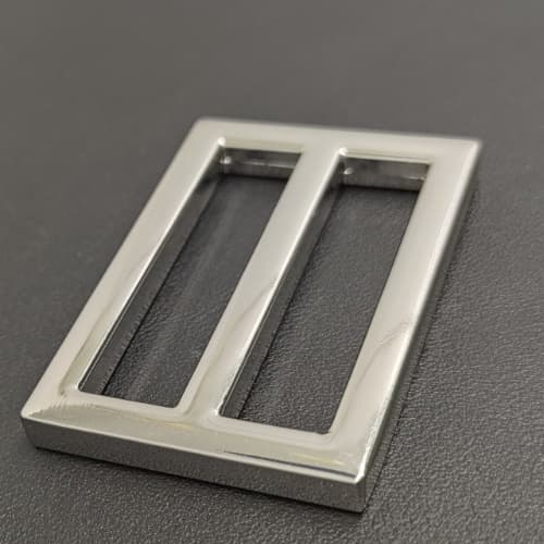 Metal Adjuster Buckle 38mm Customized Zinc alloy for Bag