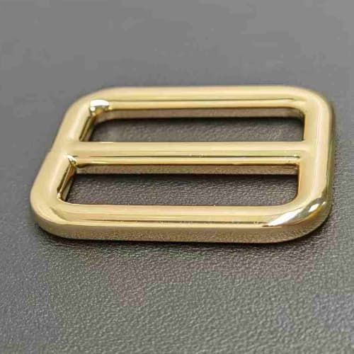 Metal Buckle Adjustable 25mm In Light Gold For Bag