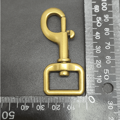 Metal Snap Hook 20mm Zinc Alloy In Antique Gold for Handbag