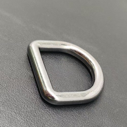 Metal D Ring 25mm Customized Shape In Antique Sliver For Bag