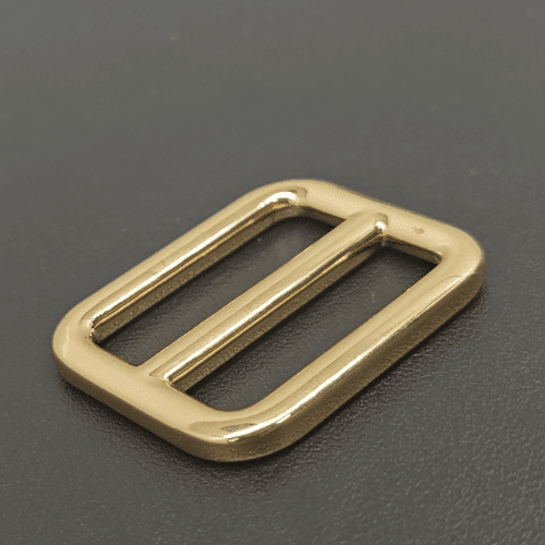 Adjuster Buckle 25mm In Light Gold For Bag Hardware