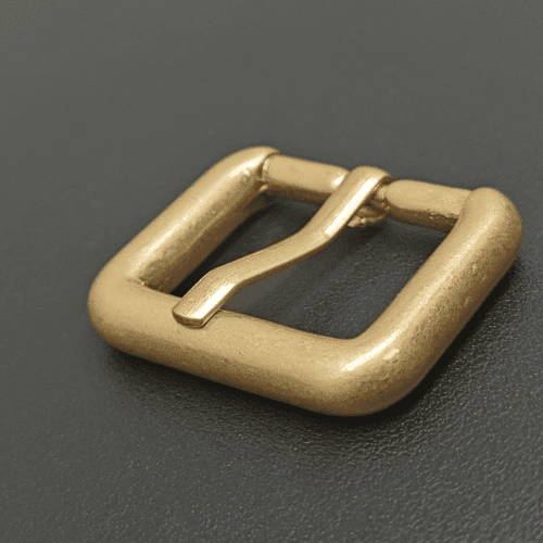 Metal Pin Buckle 20mm In Antique Gold For Bag Hadware