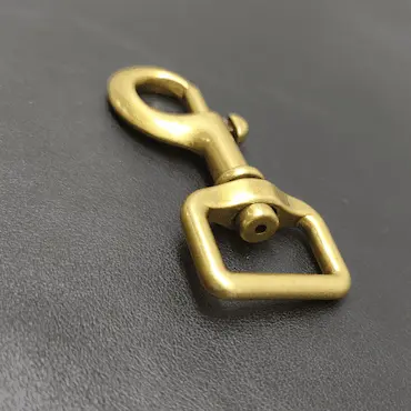 Metal Snap Hook 20mm Zinc Alloy In Antique Gold for Handbag