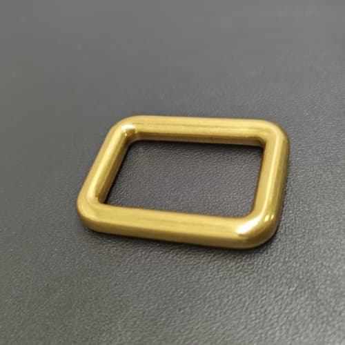 Square Ring 25mm In Antique Gold For Bag Hardware