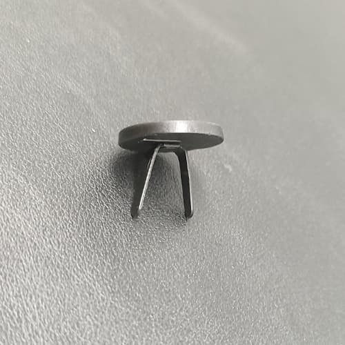 15mm Round Metal Logo