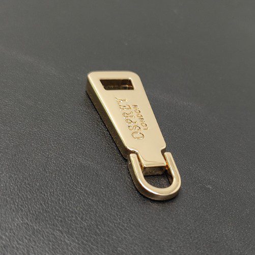 Zipper Puller with Engraved logo