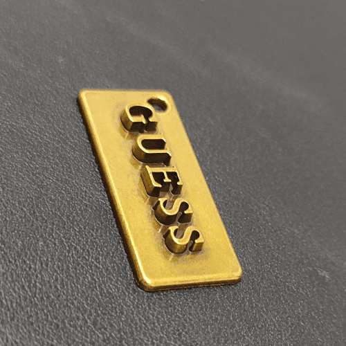 Metal Handbag Logo 30mm