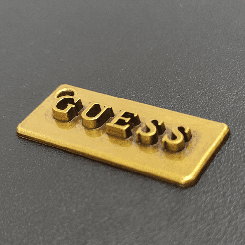 Metal Handbag Logo 30mm