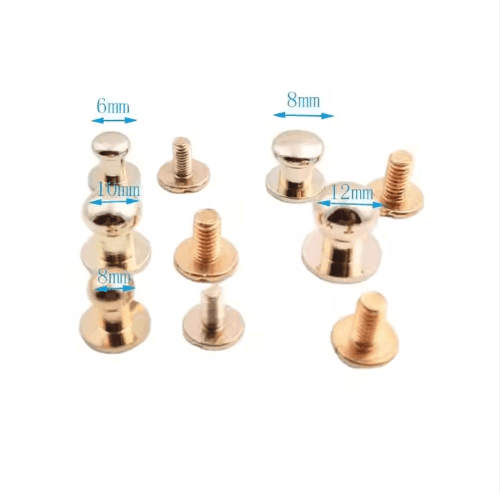 Metal Brass Decorative Stud Customized Size For Bag