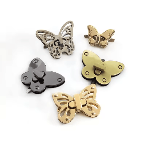 Butterfly-shaped twist lock Butterfly-shaped twist lock
