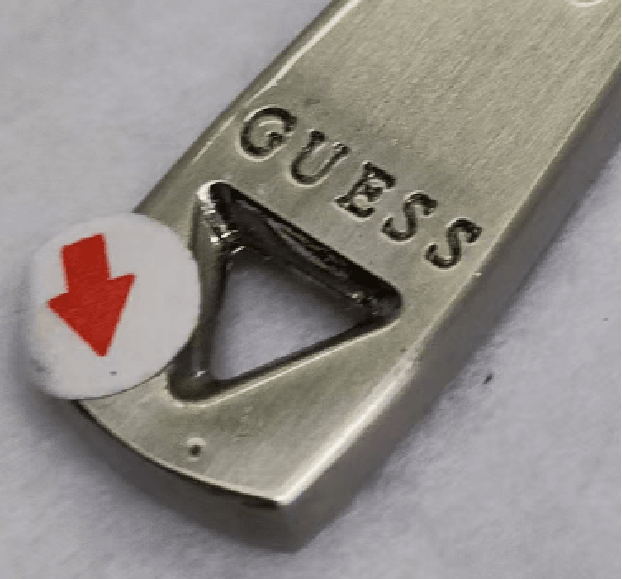 Sand hole on Metal puller